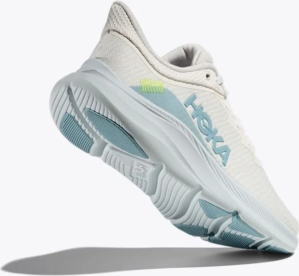 HOKA Women's Solimar Shoes in White/Tundra Blue - Image 4