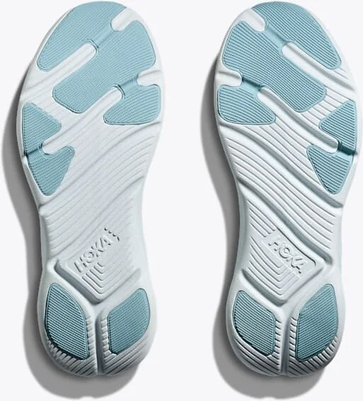 HOKA Women's Solimar Shoes in White/Tundra Blue - Image 7