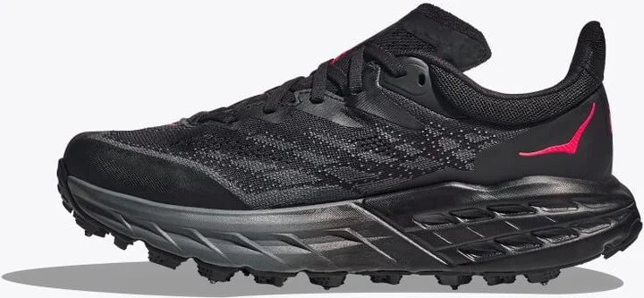 HOKA Women's Speedgoat 5 GTX Spike Shoes in Black/Black - Image 8