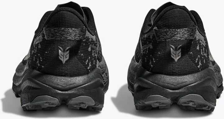 HOKA Women's Speedgoat 6 GTX Shoes in Black/Outer Orbit - Image 4