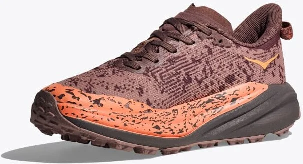 HOKA Women's Speedgoat 6 GTX Shoes in Smoky Quartz/Quartzite - Image 3