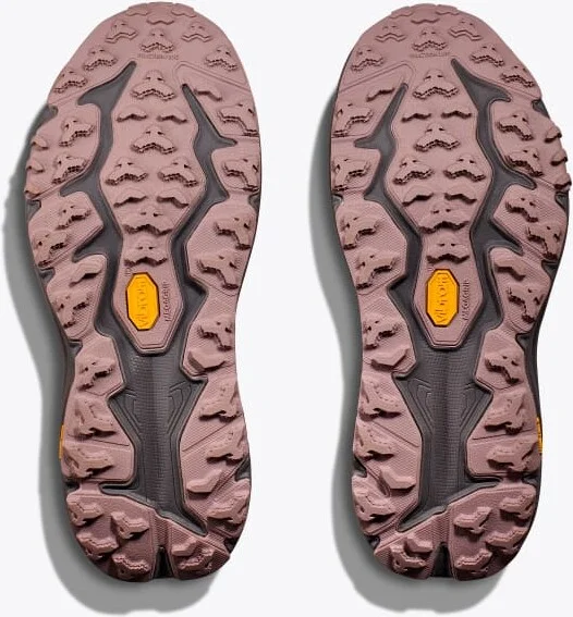 HOKA Women's Speedgoat 6 GTX Shoes in Smoky Quartz/Quartzite - Image 7