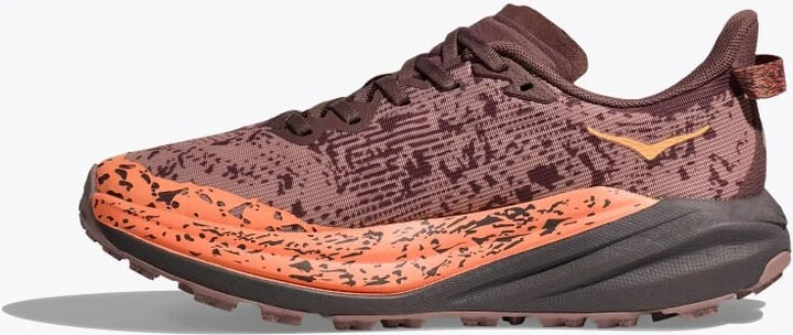 HOKA Women's Speedgoat 6 GTX Shoes in Smoky Quartz/Quartzite - Image 8