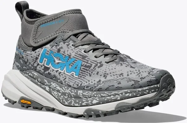 HOKA Women's Speedgoat 6 Mid GTX Shoes in Asteroid/Cosmic Grey - Image 6