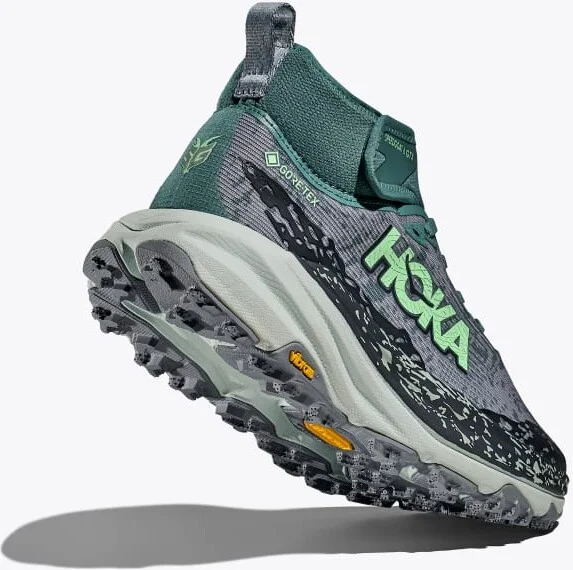 HOKA Women's Speedgoat 6 Mid GTX Shoes in Mountain Fog/Droplet - Image 4