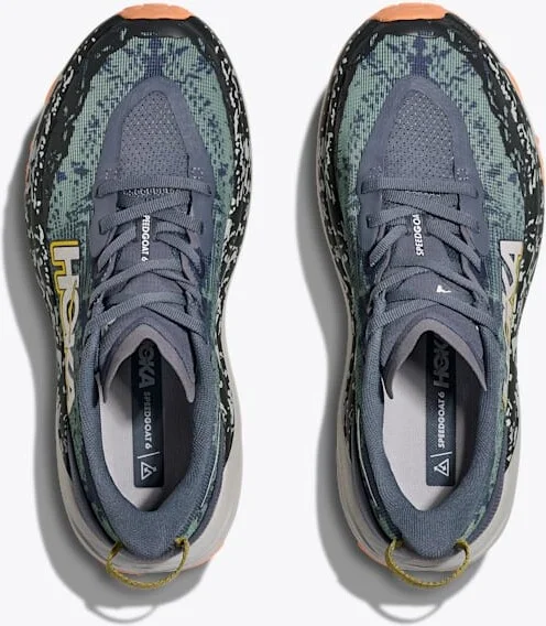 HOKA Women's Speedgoat 6 Shoes in Grey Skies/Cosmic Grey - Image 2