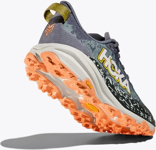 HOKA Women's Speedgoat 6 Shoes in Grey Skies/Cosmic Grey - Image 4