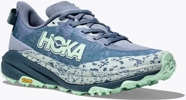 HOKA Women's Speedgoat 6 Shoes in Moonlight/Thunder Cloud - Image 6