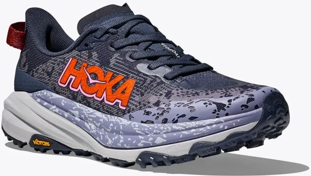 HOKA Women's Speedgoat 6 Shoes in Nautical Dusk/Sea Ice - Image 6