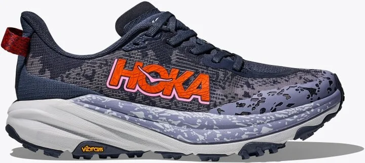 HOKA Women's Speedgoat 6 Shoes in Nautical Dusk/Sea Ice