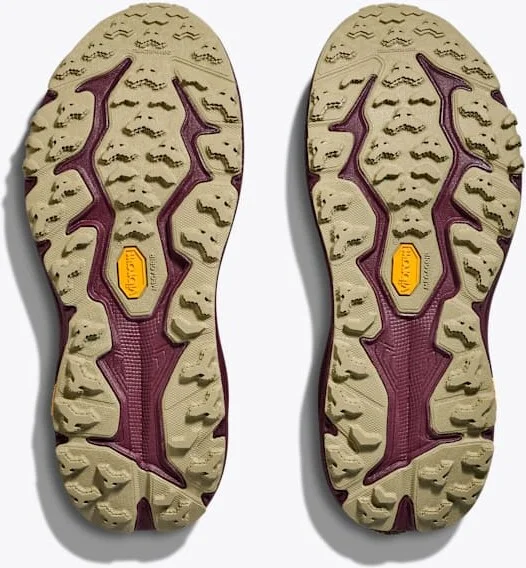 HOKA Women's Speedgoat 6 Shoes in Rouge/Black Cherry - Image 7