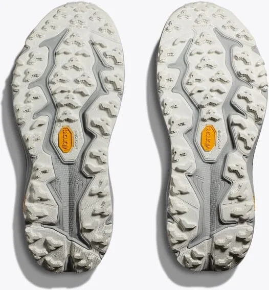 HOKA Women's Speedgoat 6 Shoes in Satellite Grey/Stardust - Image 7