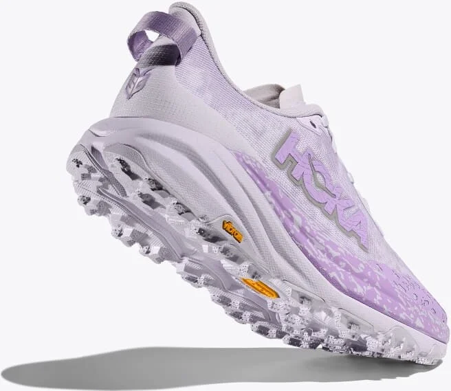 HOKA Women's Speedgoat 6 Shoes in Starlight Glow/Aster Flower - Image 4