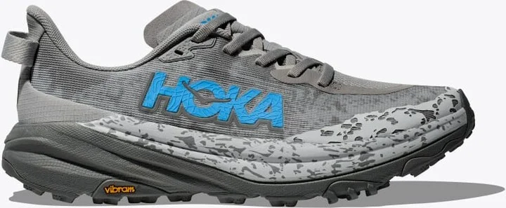 HOKA Women's Speedgoat 6 Shoes in Stellar Grey/Asteroid