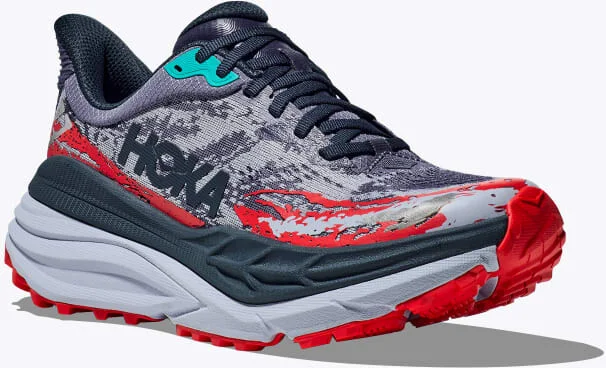 HOKA Women's Stinson 7 Shoes in Anchor/Gull - Image 6