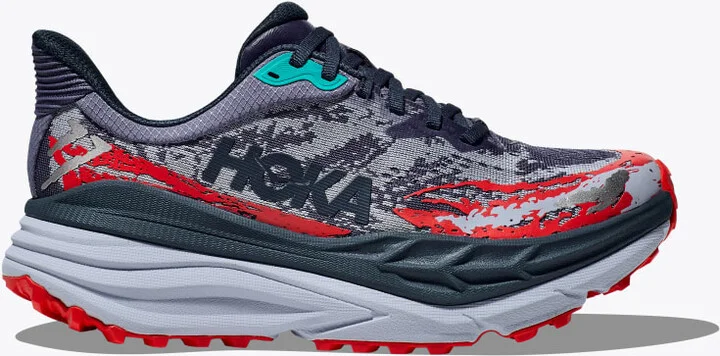 HOKA Women's Stinson 7 Shoes in Anchor/Gull