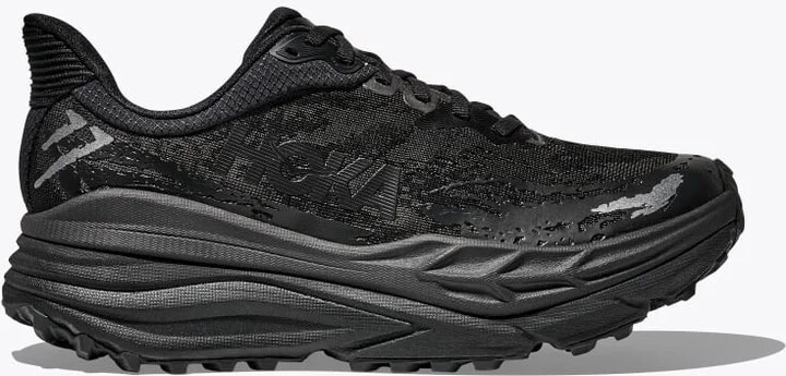 HOKA Women's Stinson 7 Shoes in Black/Black
