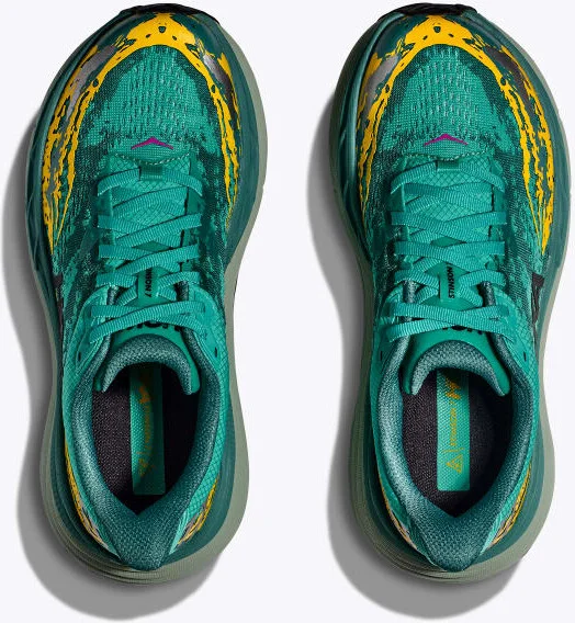 HOKA Women's Stinson 7 Shoes in Electric Aqua/Oceanic - Image 2