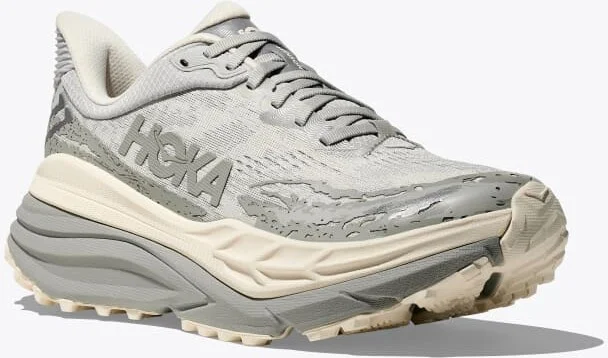 HOKA Women's Stinson 7 Shoes in Stardust/Alabaster - Image 6