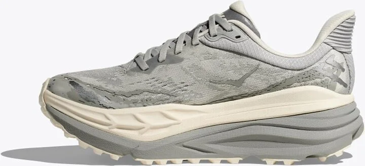 HOKA Women's Stinson 7 Shoes in Stardust/Alabaster - Image 8
