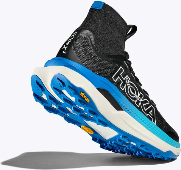 HOKA Women's Tecton X 3 Shoes in Black/Hoka Blue - Image 4