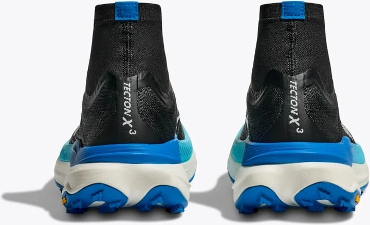 HOKA Women's Tecton X 3 Shoes in Black/Hoka Blue - Image 5