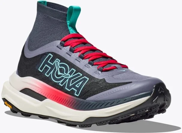 HOKA Women's Tecton X 3 Shoes in Stormy Skies/Cerise - Image 6