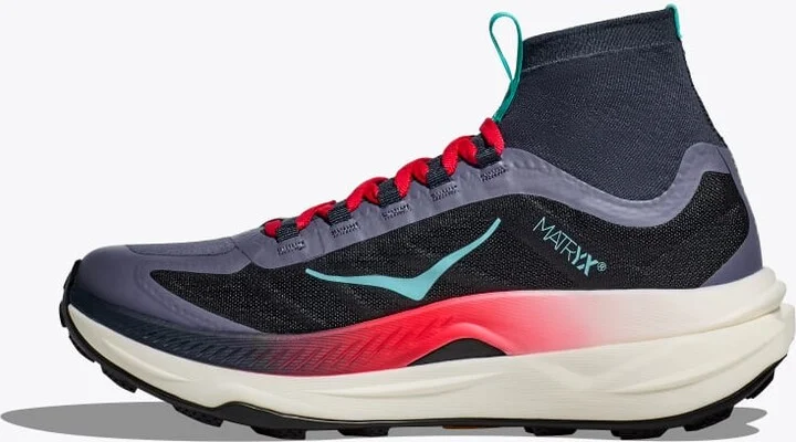 HOKA Women's Tecton X 3 Shoes in Stormy Skies/Cerise - Image 8