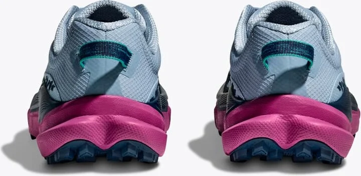 HOKA Women's Torrent 4 Shoes in Drizzle/Fuchsia - Image 5