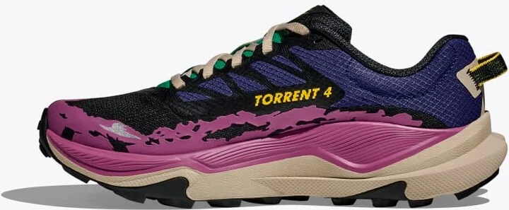 HOKA Women's Torrent 4 Shoes in Mountain Iris/Oatmeal - Image 8