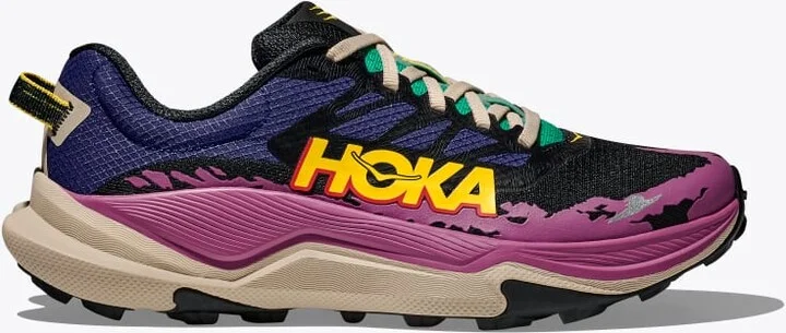 HOKA Women's Torrent 4 Shoes in Mountain Iris/Oatmeal