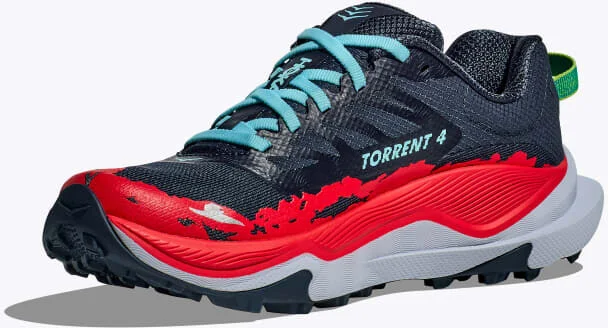 HOKA Women's Torrent 4 Shoes in Stormy Skies/Cerise - Image 3