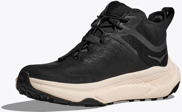 HOKA Women's Transport Chukka GTX Shoes in Black/Alabaster - Image 3