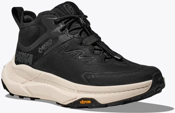 HOKA Women's Transport Chukka GTX Shoes in Black/Alabaster - Image 6