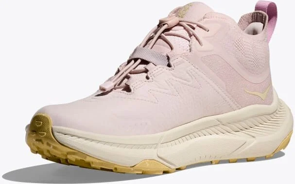 HOKA Women's Transport Chukka GTX Shoes in Cosmic Pearl/Oat Milk - Image 3