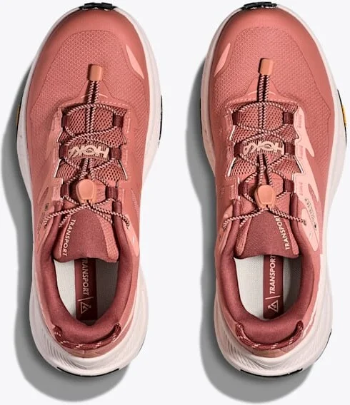 HOKA Women's Transport GTX Shoes in Blush/Rose Cream - Image 2
