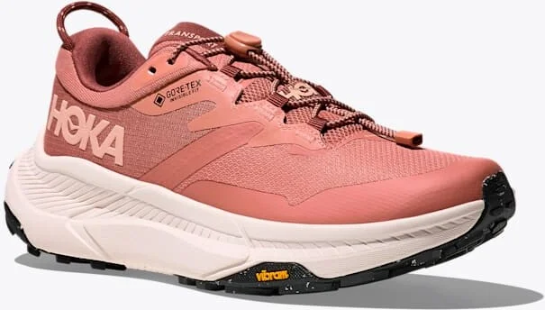 HOKA Women's Transport GTX Shoes in Blush/Rose Cream - Image 6