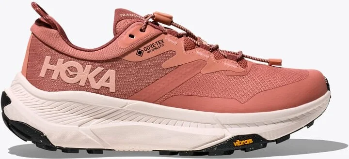 HOKA Women's Transport GTX Shoes in Blush/Rose Cream