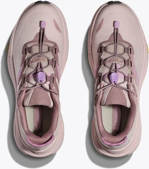 HOKA Women's Transport GTX Shoes in Cosmic Pearl/Cosmic Pearl - Image 2