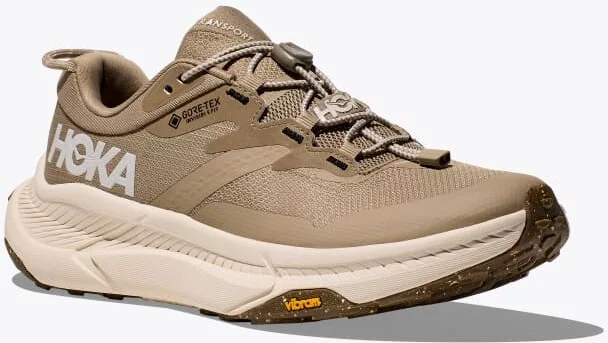 HOKA Women's Transport GTX Shoes in Dune/Eggnog - Image 6
