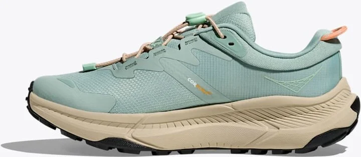 HOKA Women's Transport Shoes in Jade/Oyster Mushroom - Image 8