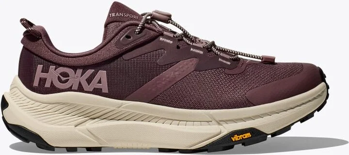 HOKA Women's Transport Shoes in Smoky Quartz/Oat Milk
