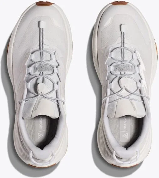 HOKA Women's Transport Shoes in White/White - Image 2