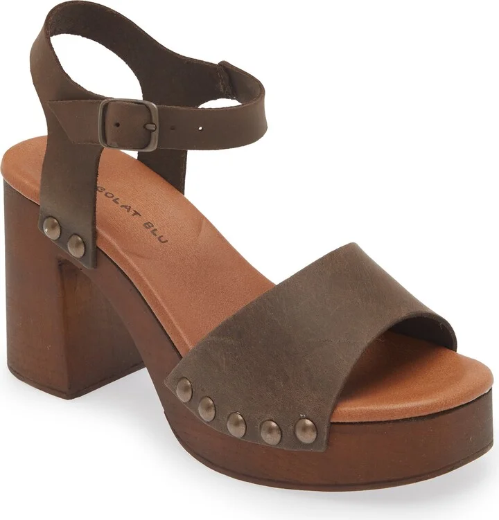 Holand Ankle Strap Platform Sandal