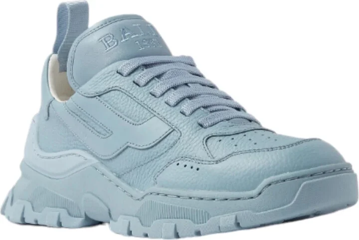 Holden 6303024 Men's Poolside Light Blue Leather Sneakers