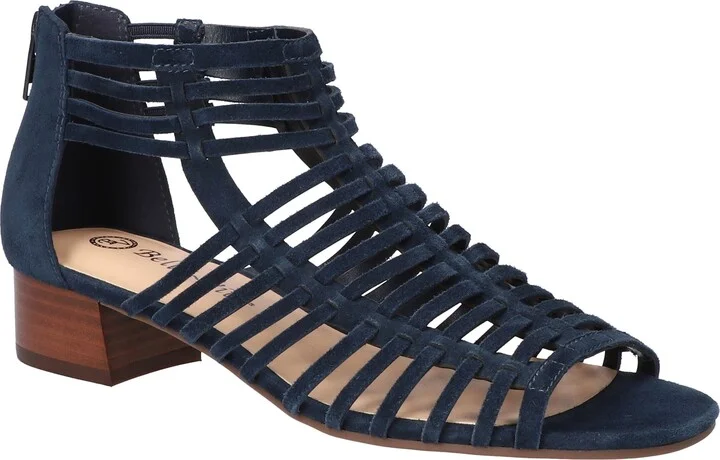 Navy Suede