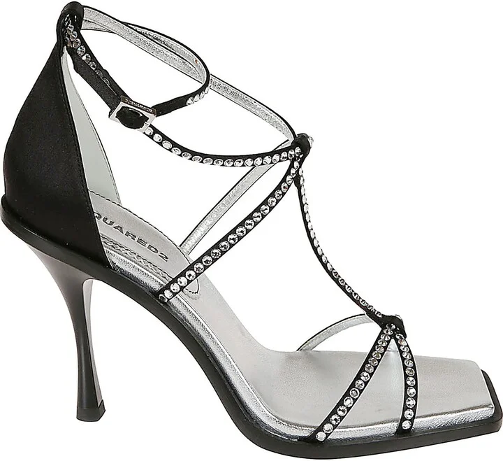 Holiday Party Ankle Strap Sandals