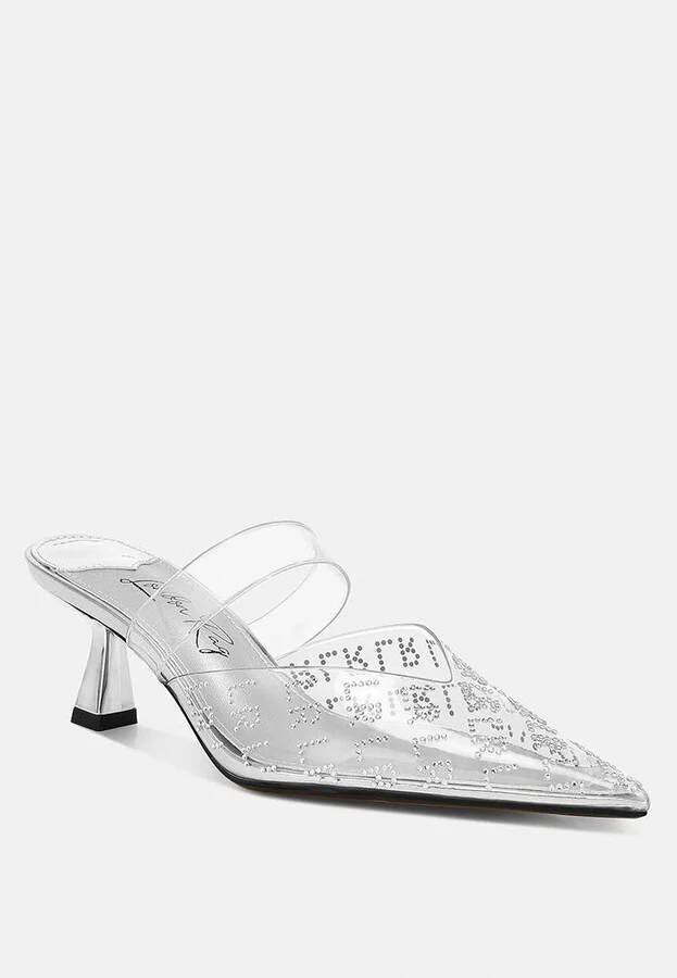 Holin Pointed Toe Kitten Heels - Image 4