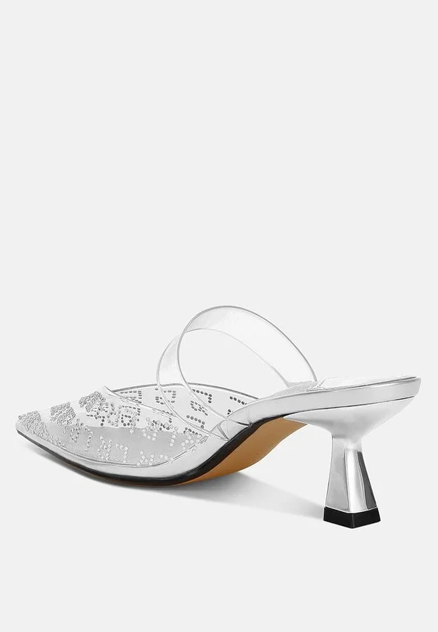Holin Pointed Toe Kitten Heels - Image 5