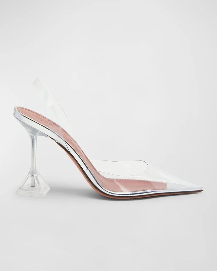 Holli Clear Slingback Pumps
